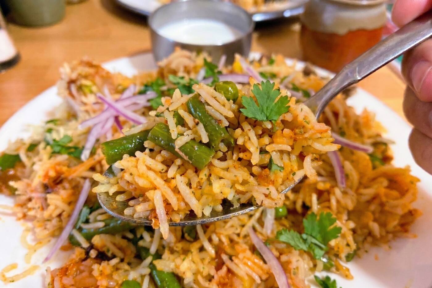 ビリヤニ,ベジタリアンビリヤニ,インド料理
