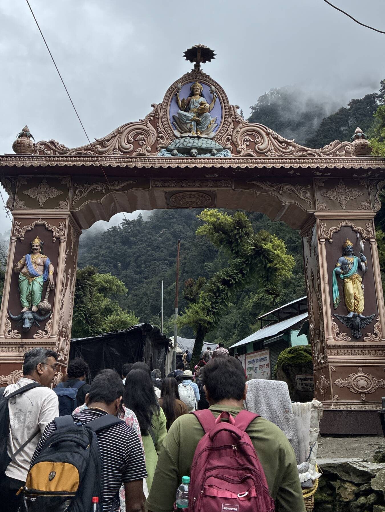 ヤムノートリー,インドの風景